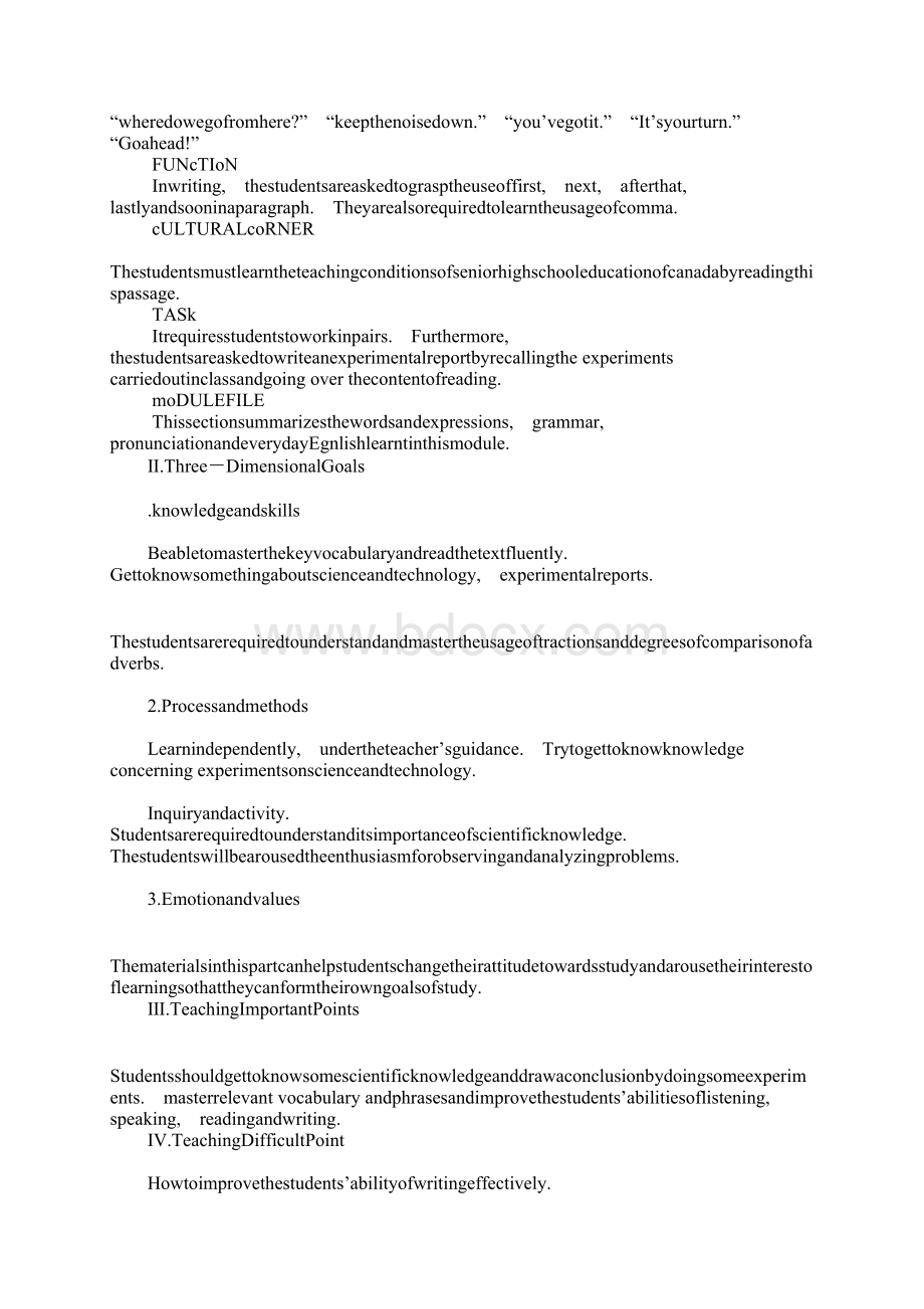 学习实践Module5 a lesson in a lab教案.docx_第2页