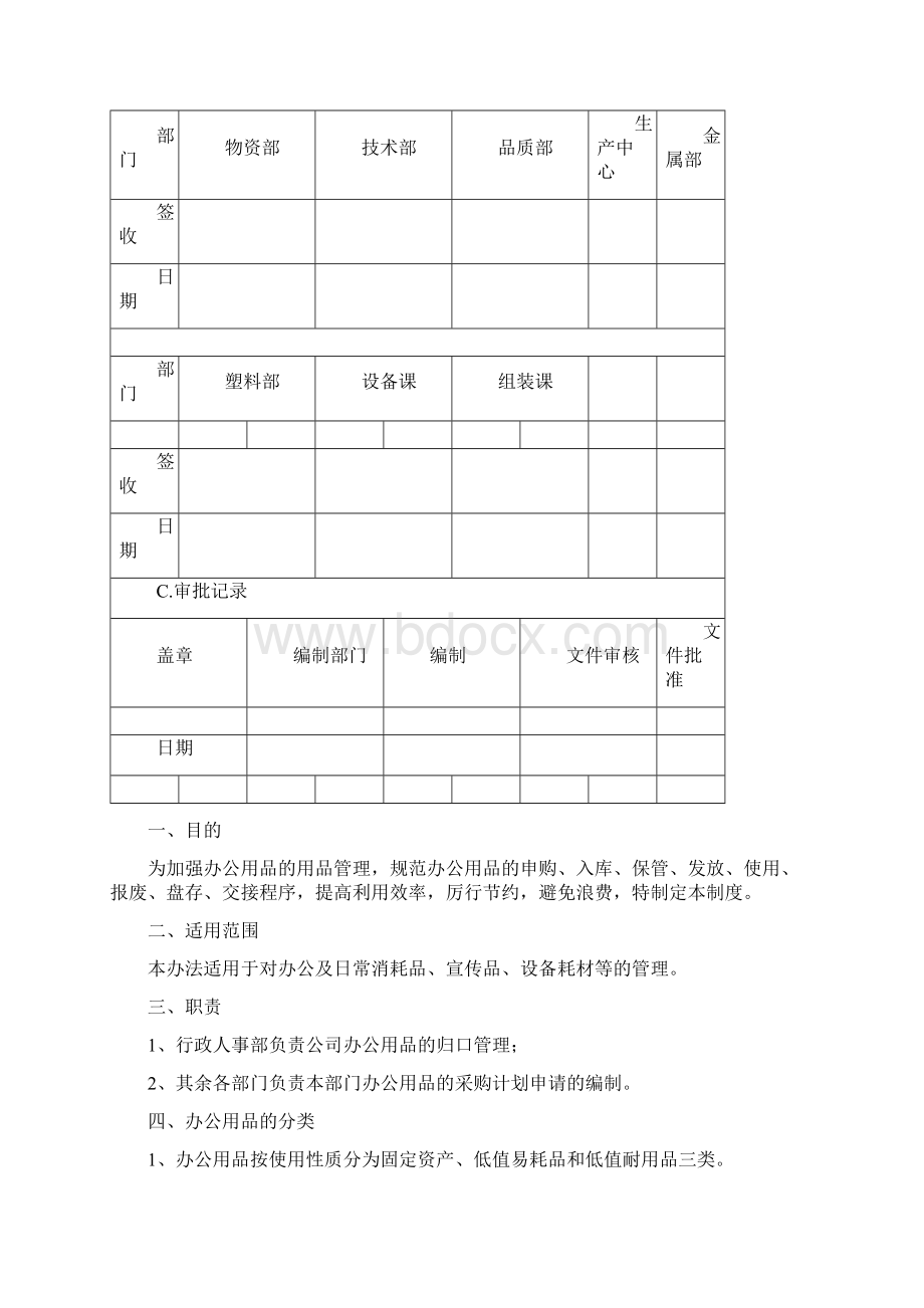 办公用品采购及管理办法7p.docx_第2页