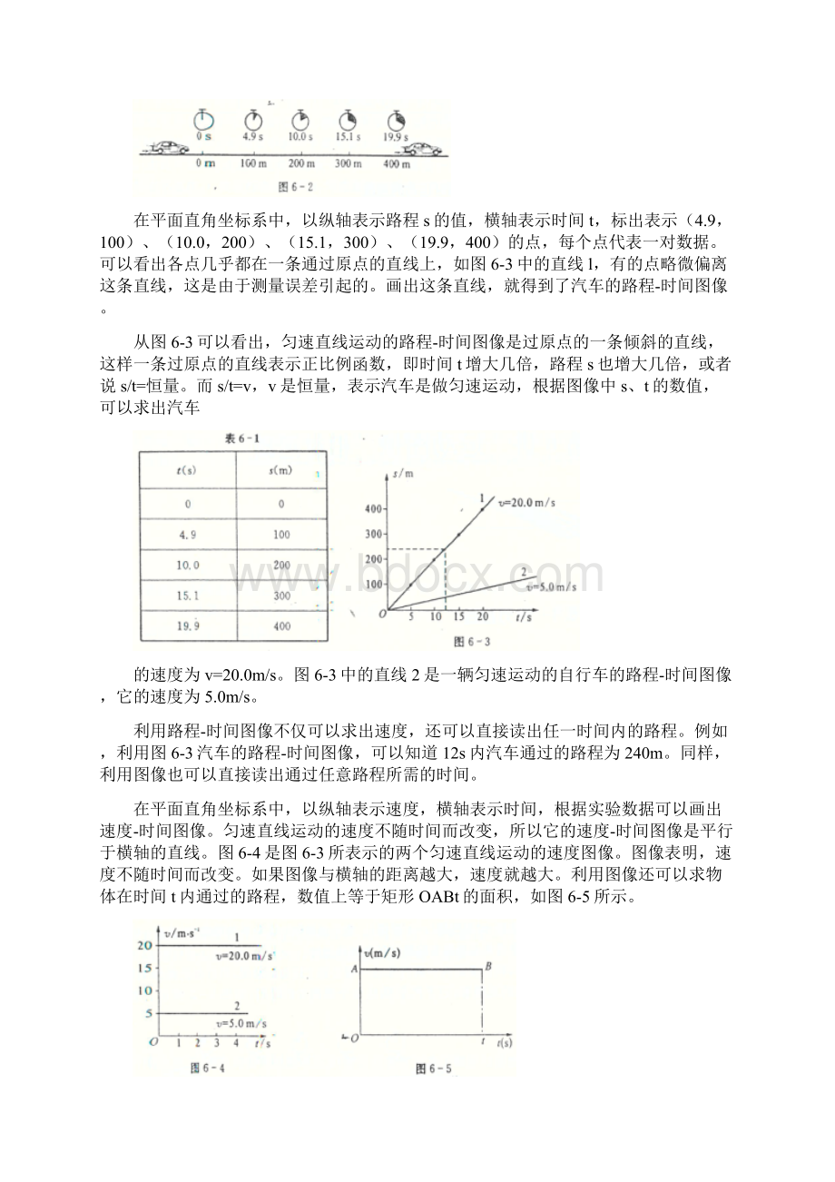 中考物理基础篇 运动图像相对运动附强化训练题.docx_第2页