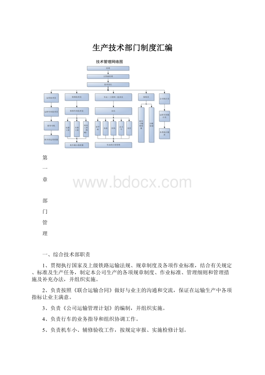 生产技术部门制度汇编文档格式.docx