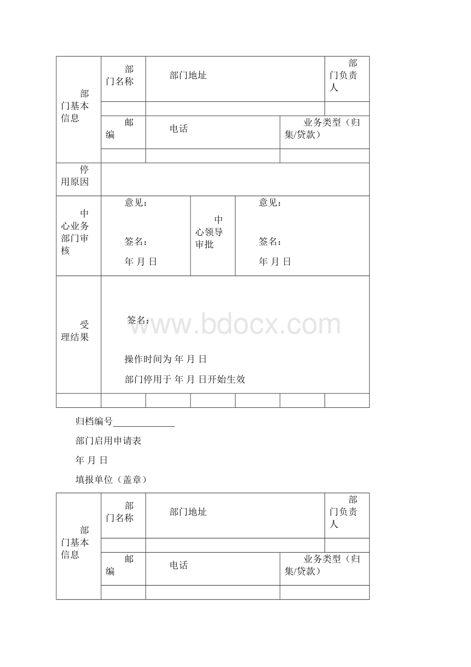 新增部门申请表模板Word格式文档下载.docx_第2页