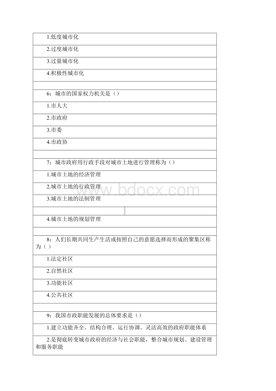 市政管理学试题及答案.docx_第3页