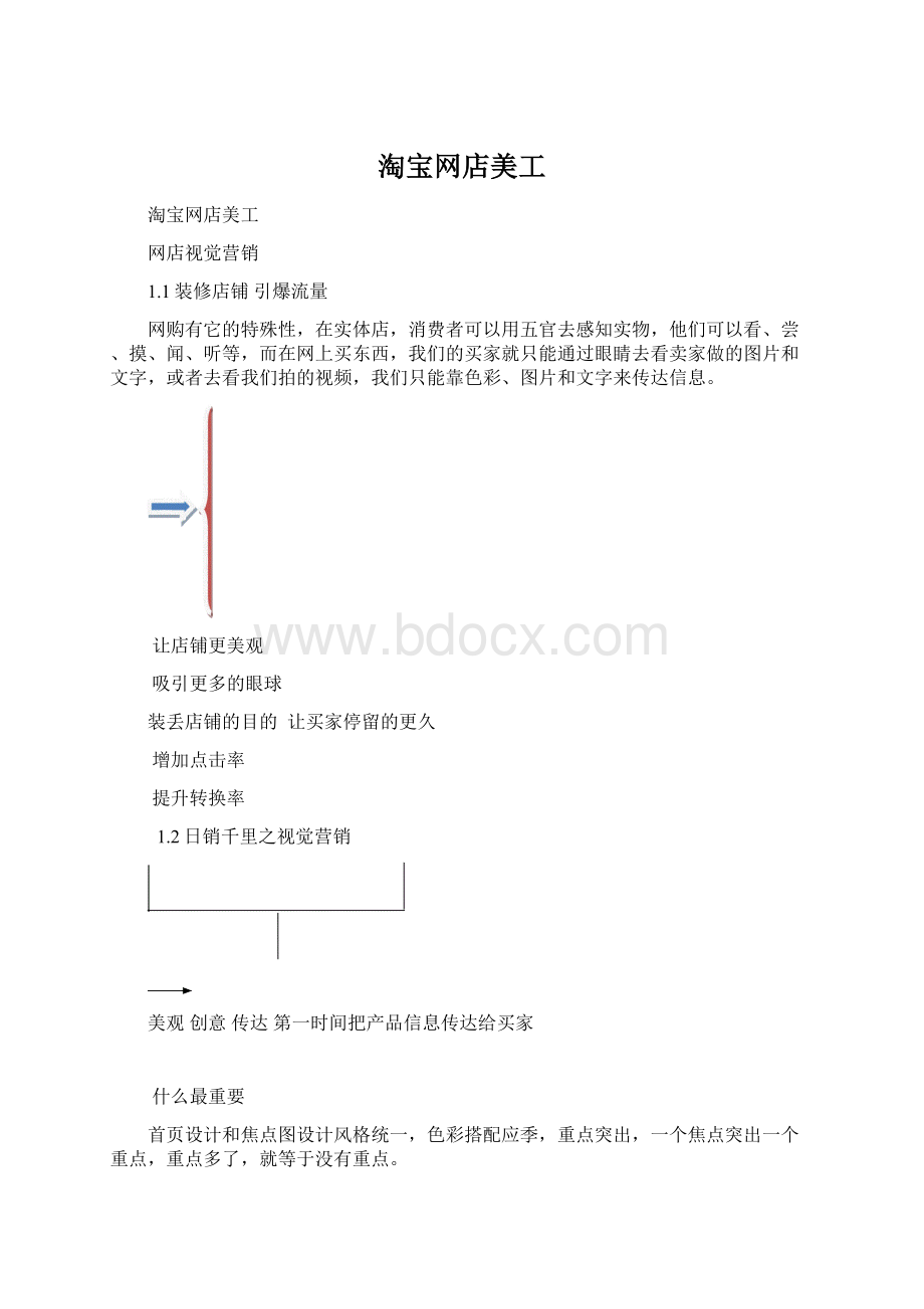 淘宝网店美工.docx_第1页