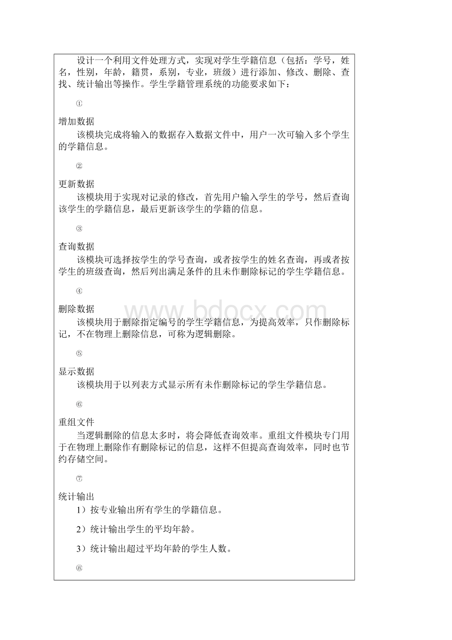 程序设计基础课程设计报告Word格式文档下载.docx_第3页