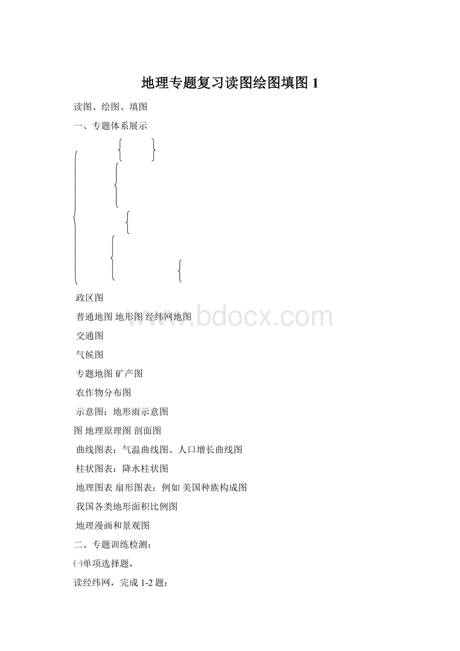 地理专题复习读图绘图填图1.docx