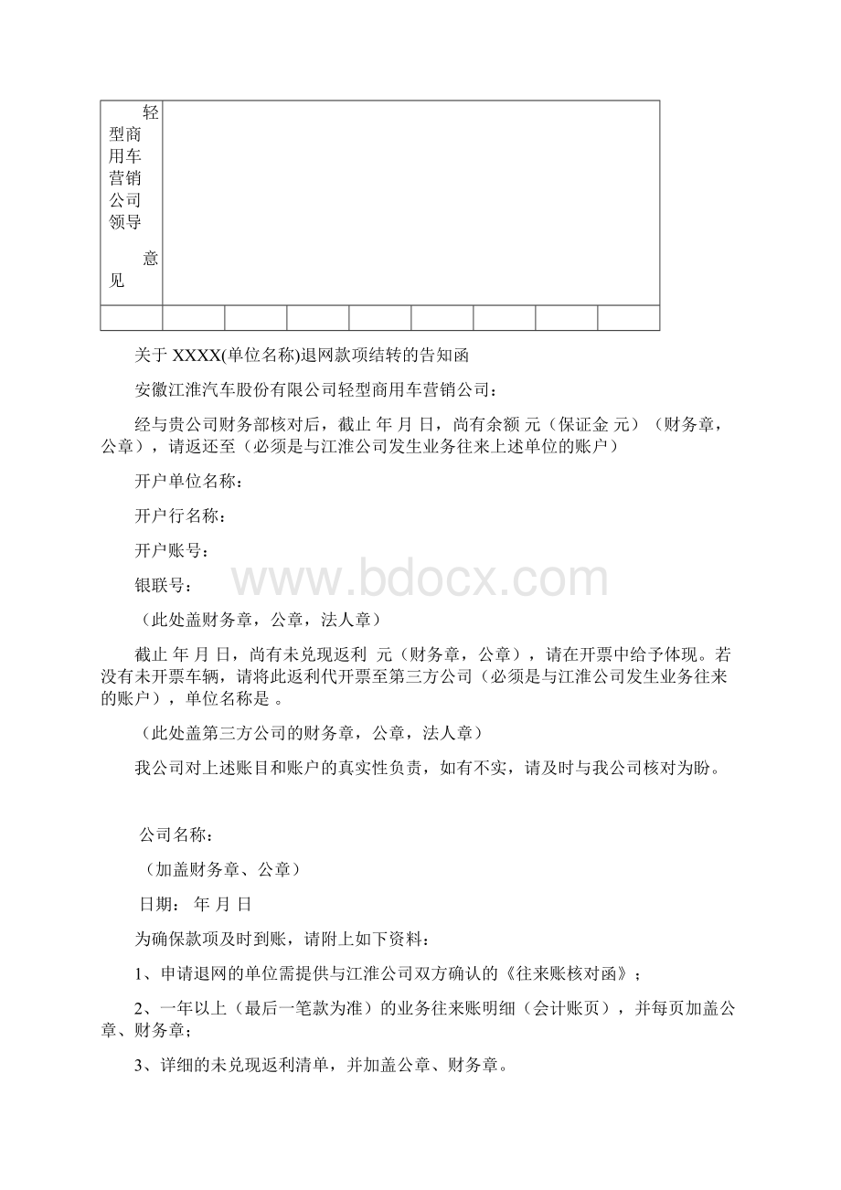 经销商退网申请材料附件模板示例文档格式.docx_第2页