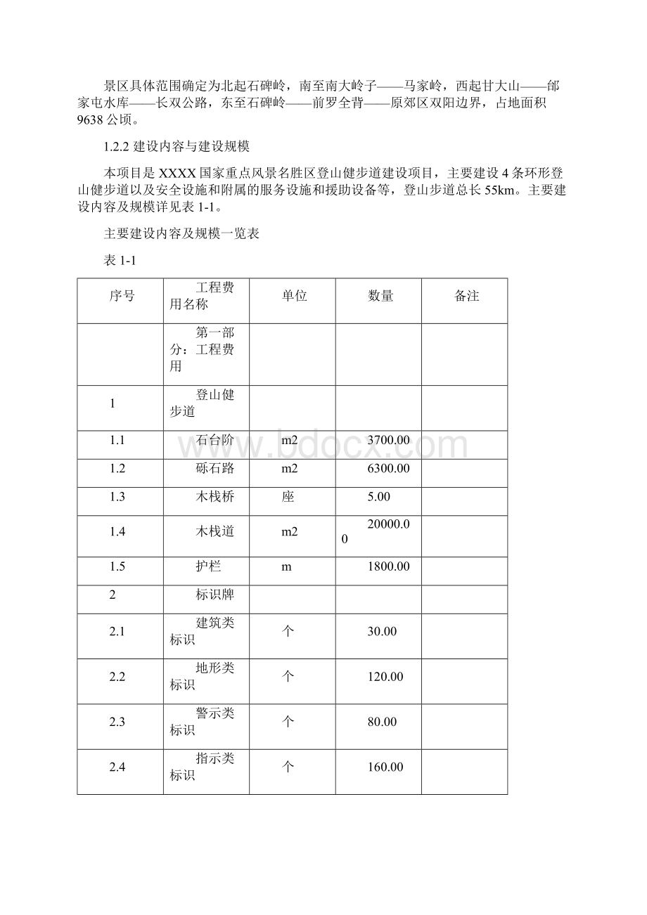 风景区健身登山步道规划建设项目可行性研究报告.docx_第3页