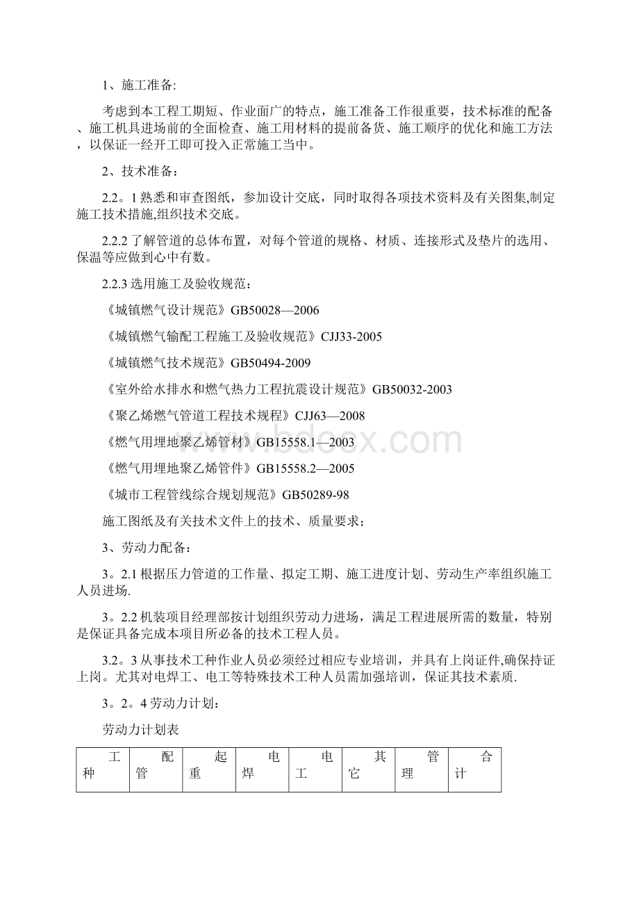 PE燃气管道施工方案.docx_第2页