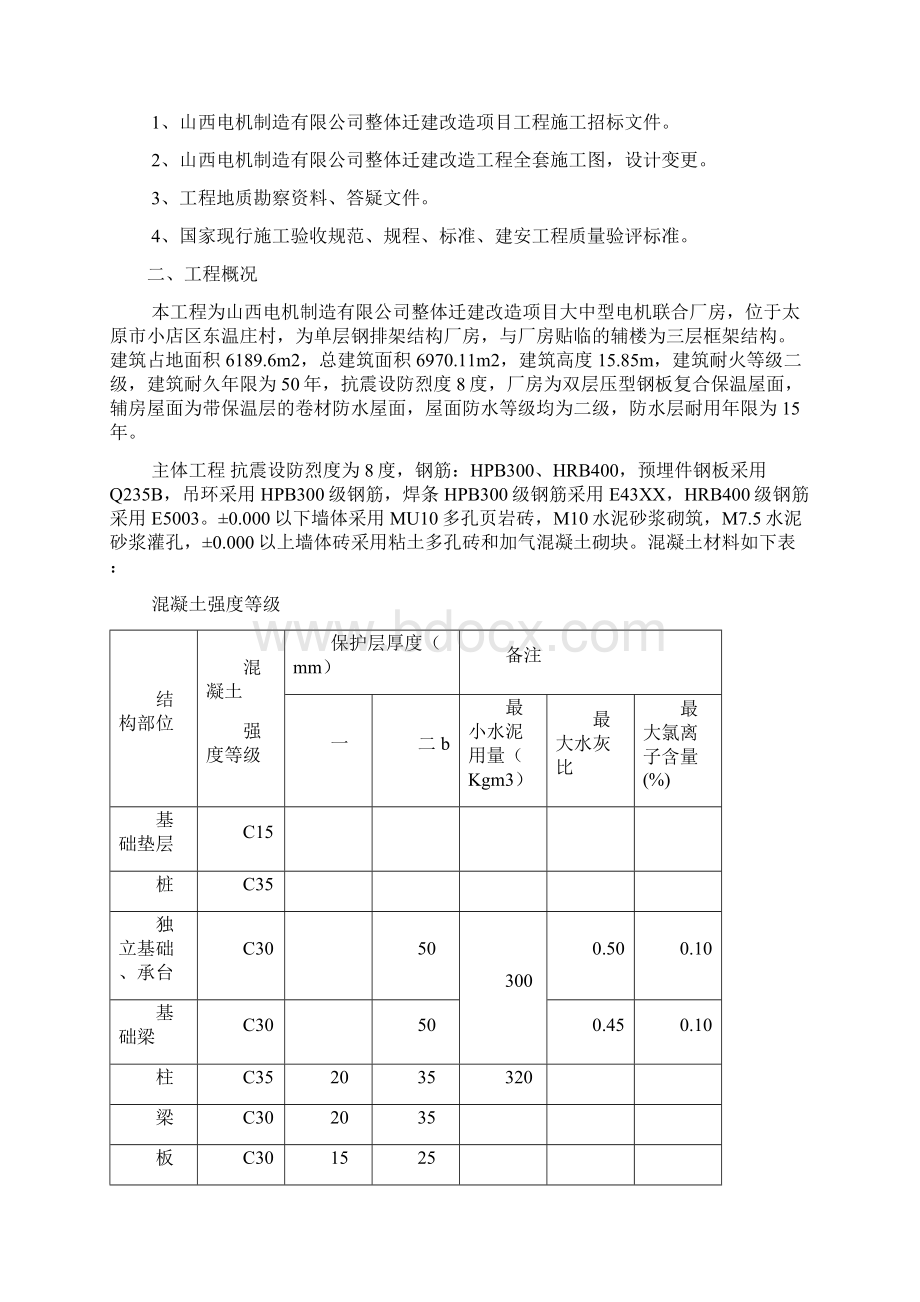 焊接厂房整体迁建改造项目施工组织设计最终版.docx_第2页