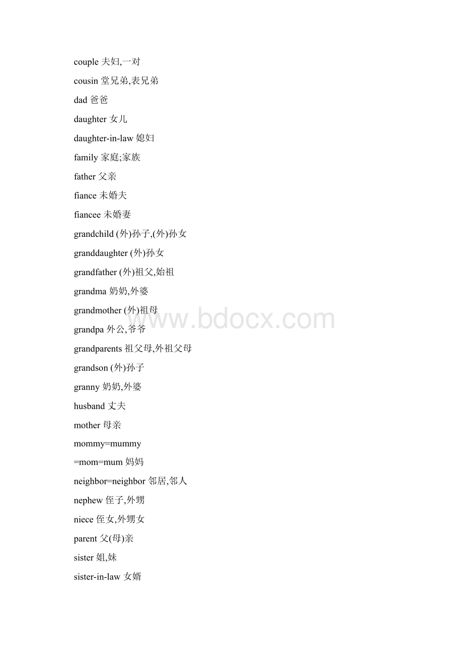 英语单词 3500 分类记忆.docx_第2页