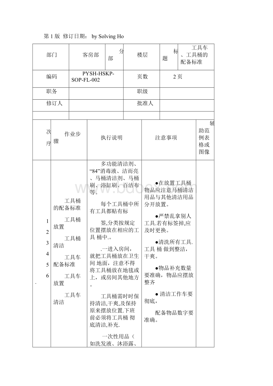 博雅酒店客房部SOP标准作业程序手册.docx_第3页