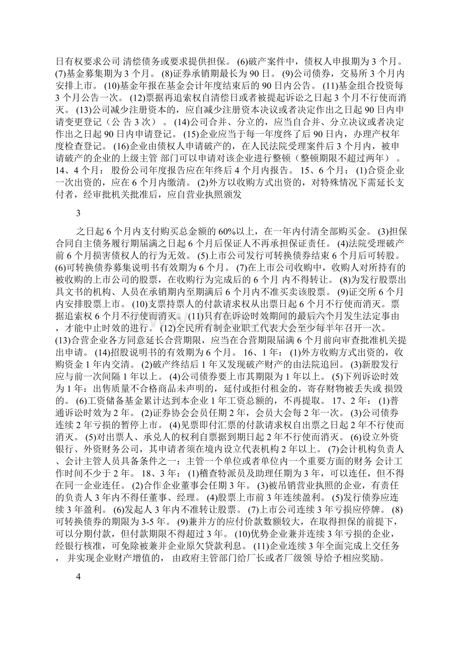 注册会计师考试经济法速记Word格式文档下载.docx_第3页