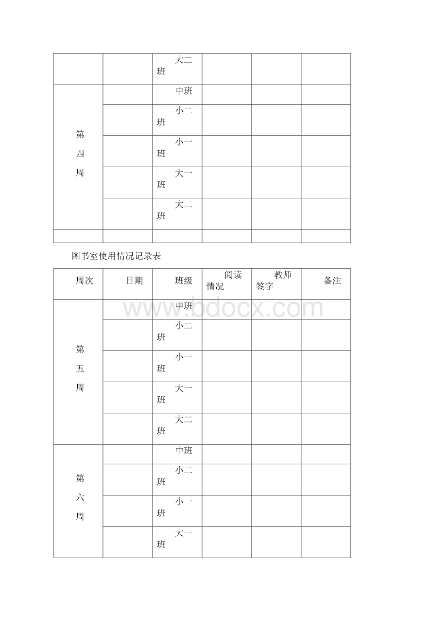 图书室使用情况记录表.docx_第2页