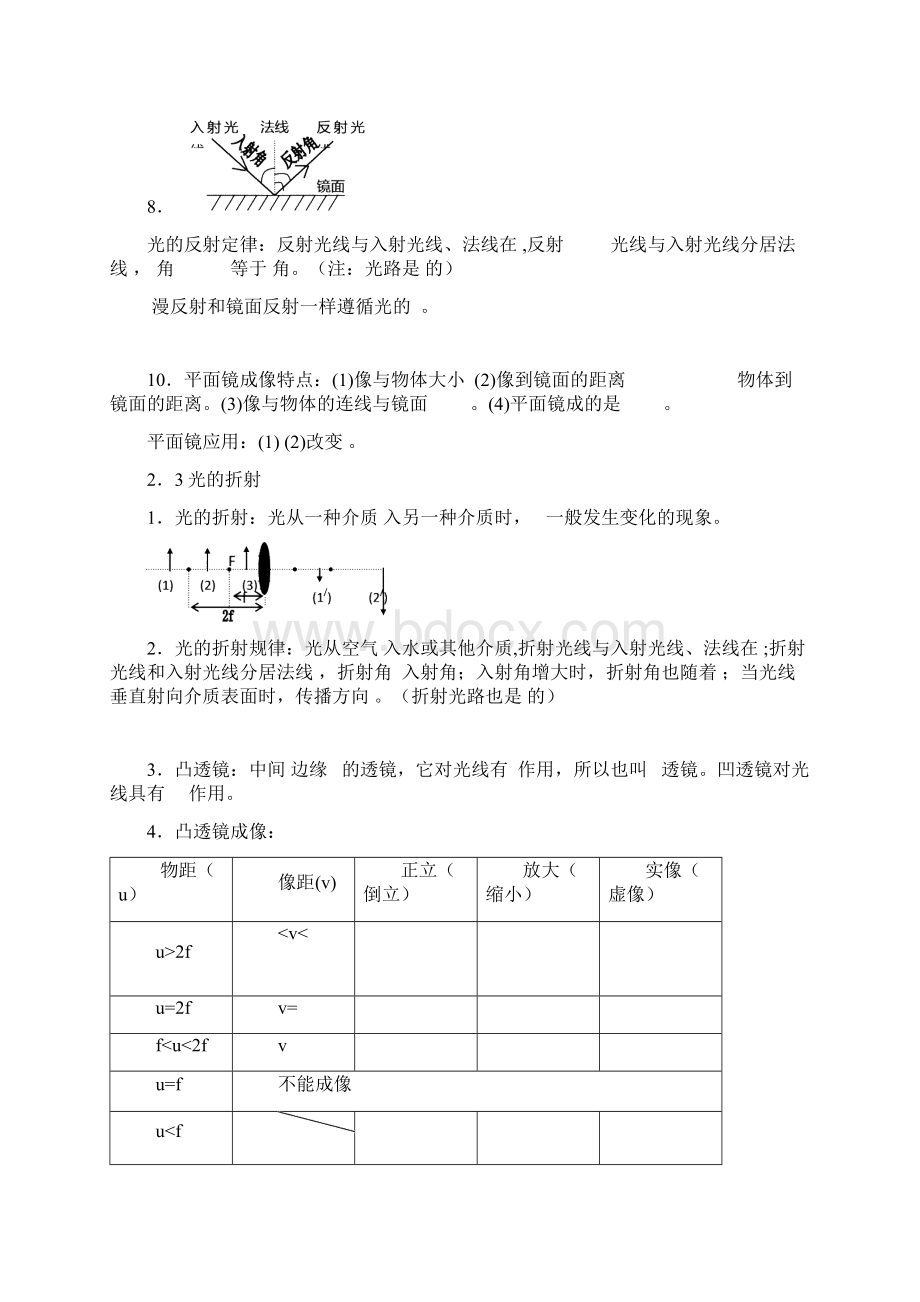 中考物理概念公式复习一剖析Word格式文档下载.docx_第3页