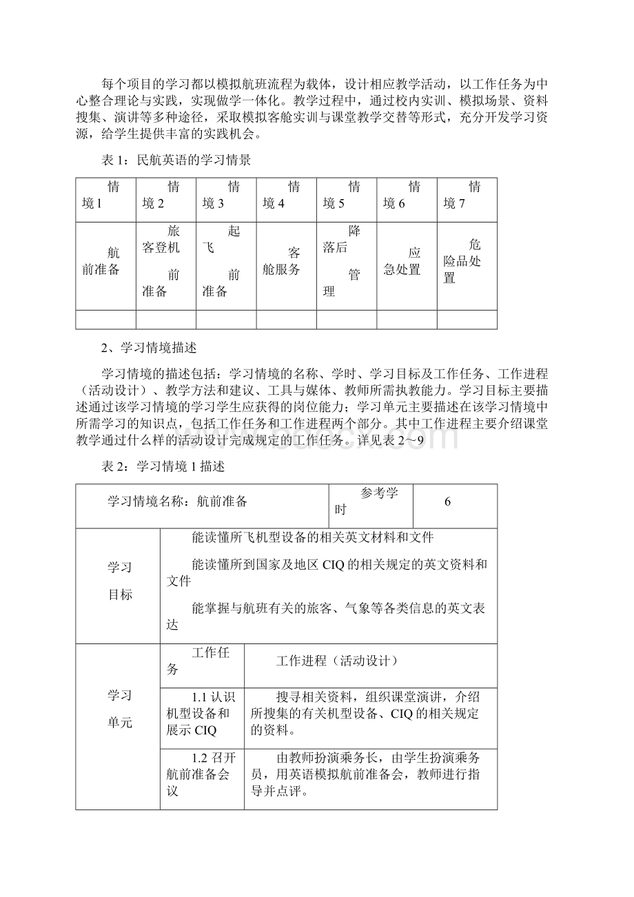 民航英语课程标准.docx_第2页