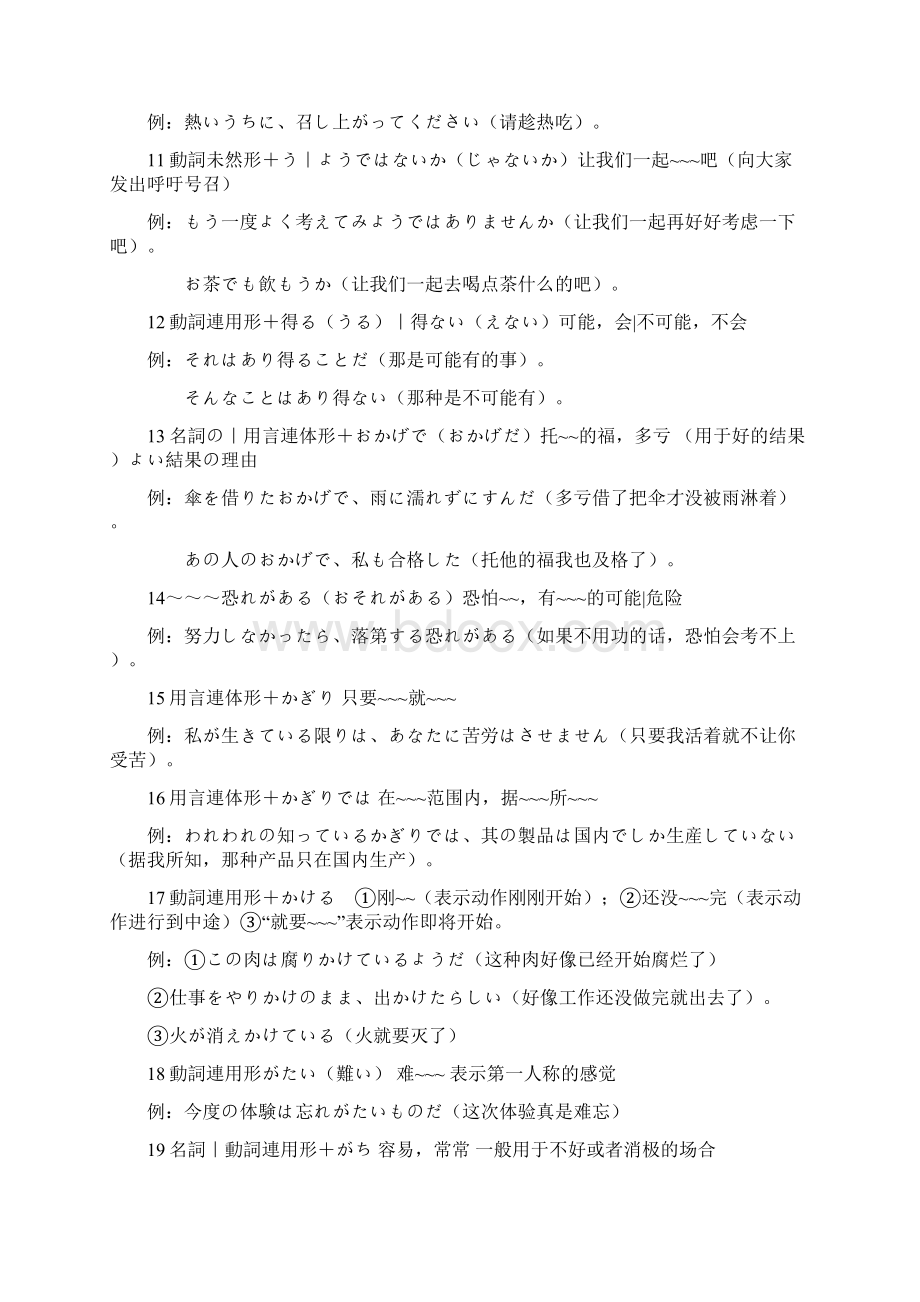 日语二级语法总结190个句型.docx_第2页