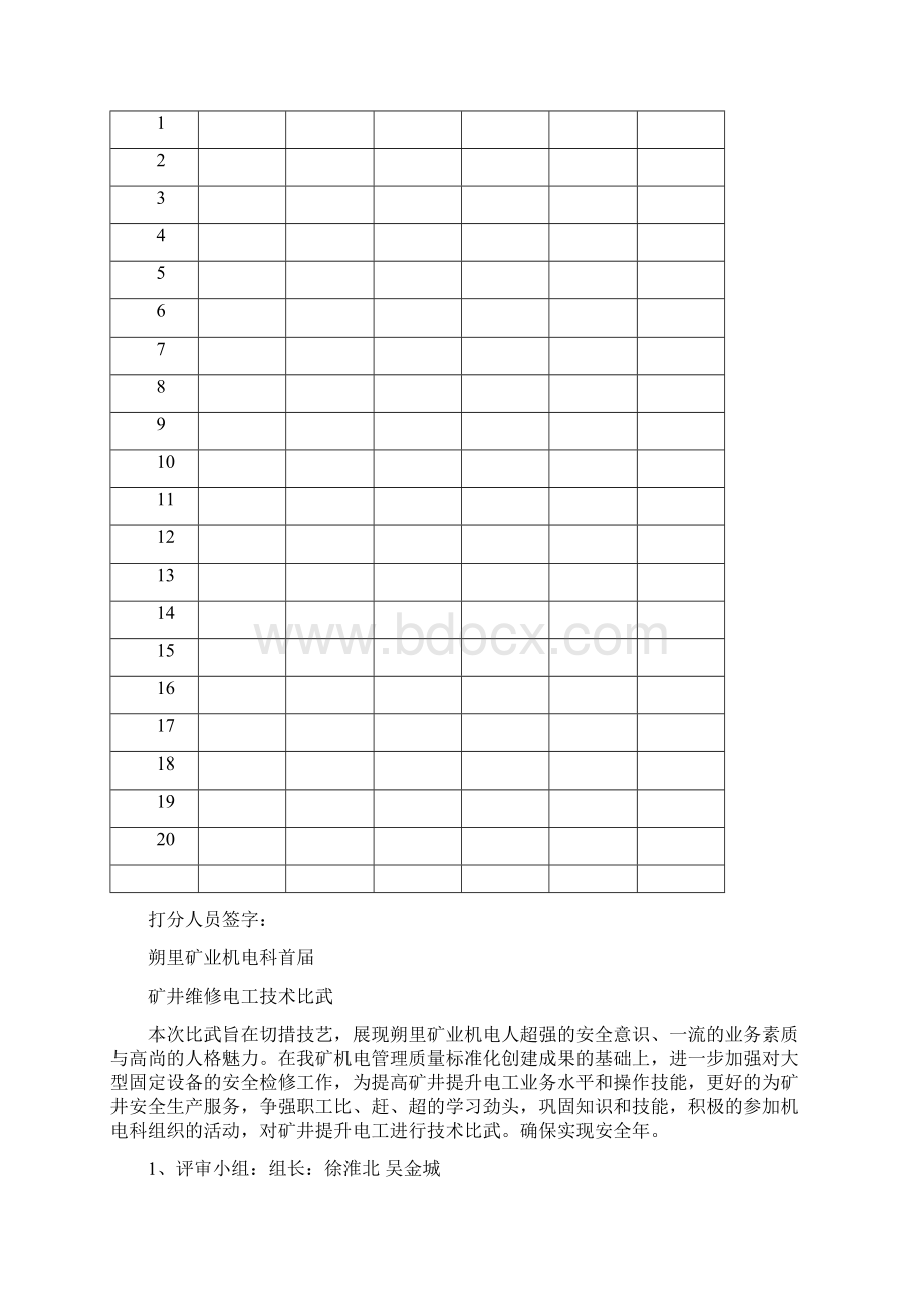 机电科技术比武实施细则范文.docx_第3页