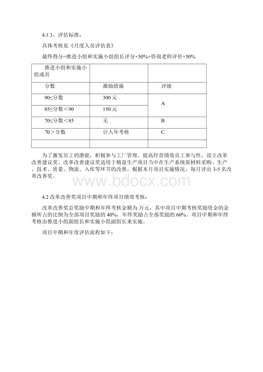 精益生产绩效考核管理办法.docx_第3页