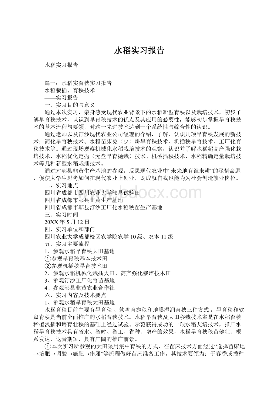 水稻实习报告.docx_第1页