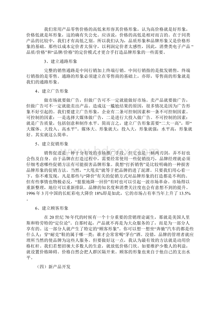 消费类电子产品网上营销方案.docx_第3页