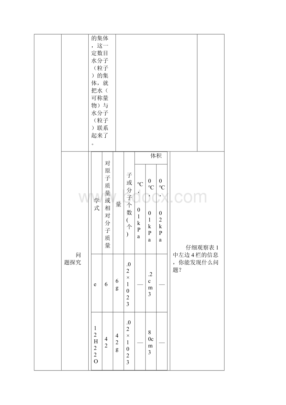 化学12《化学计量在实验中的应用》教案+随堂练习.docx_第3页