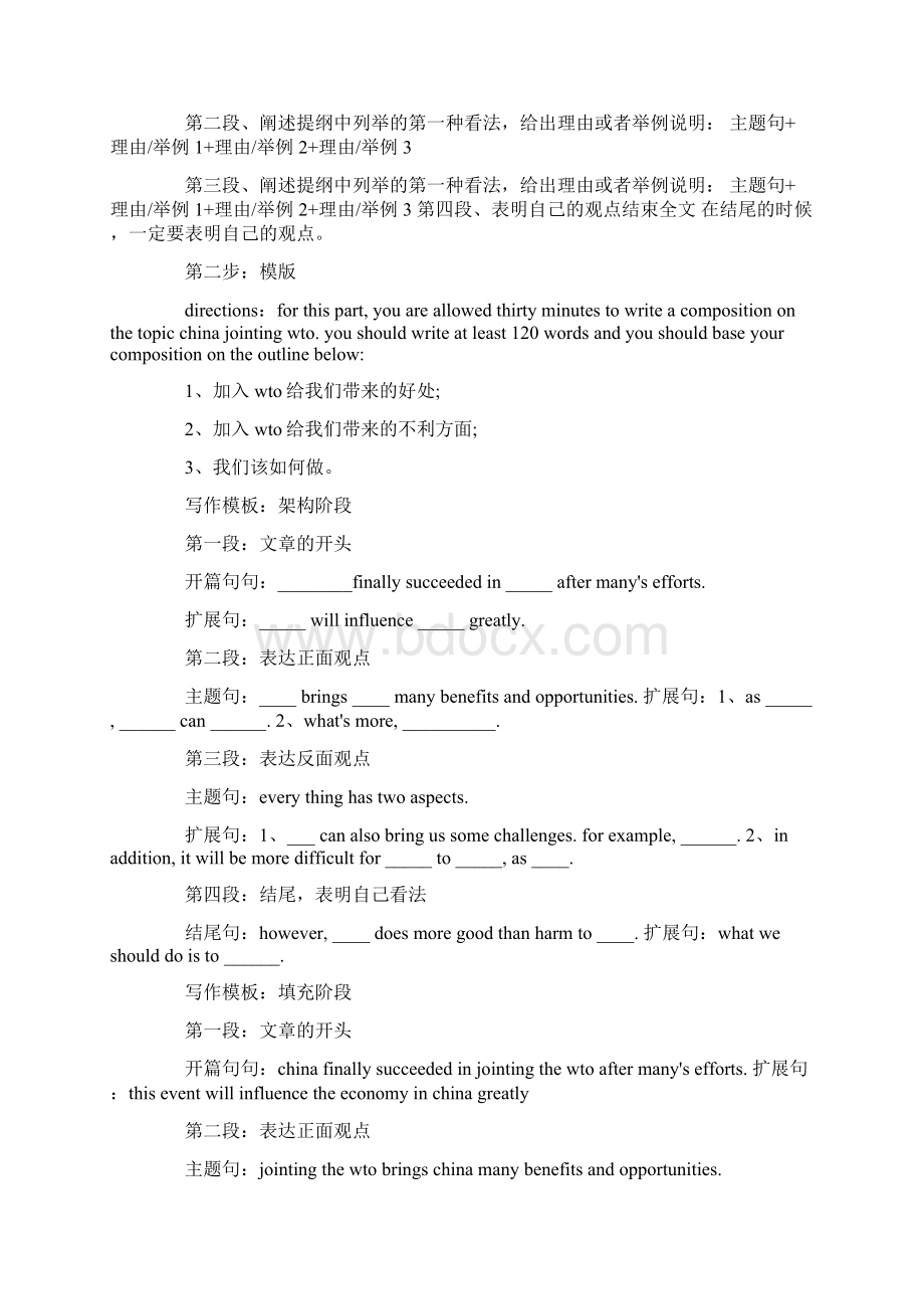 英语六级作文模板盘点.docx_第2页