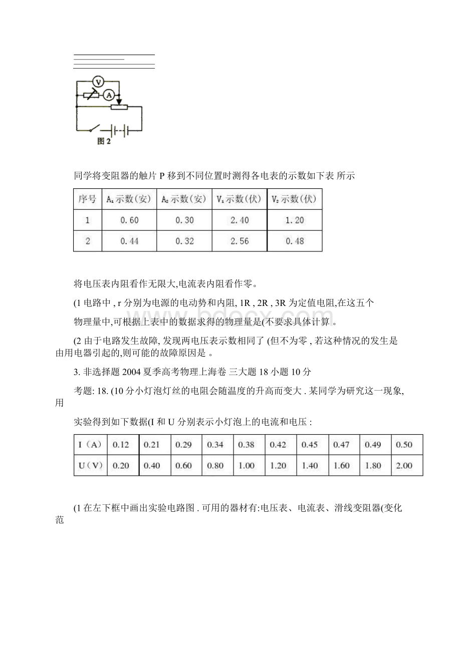 6年高中物理高考试题分类汇编八稳恒电.docx_第2页