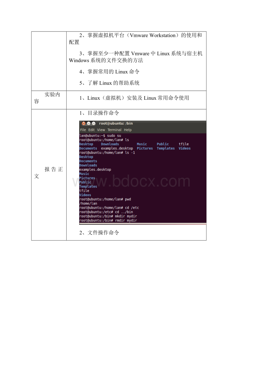 超详细西电软院操作系统实验报告DOC.docx_第2页