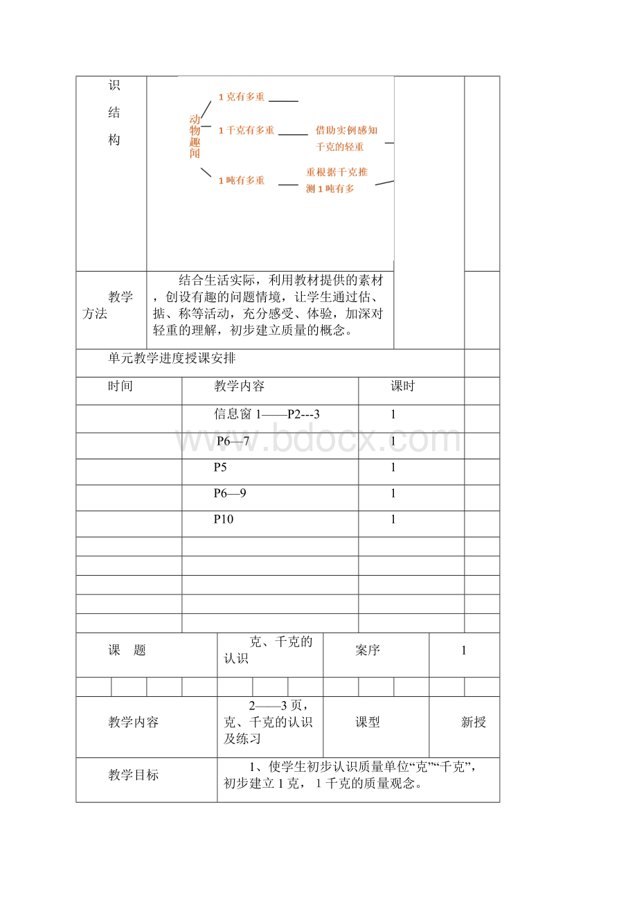 青岛版三年级数学上册第一单元教案.docx_第2页