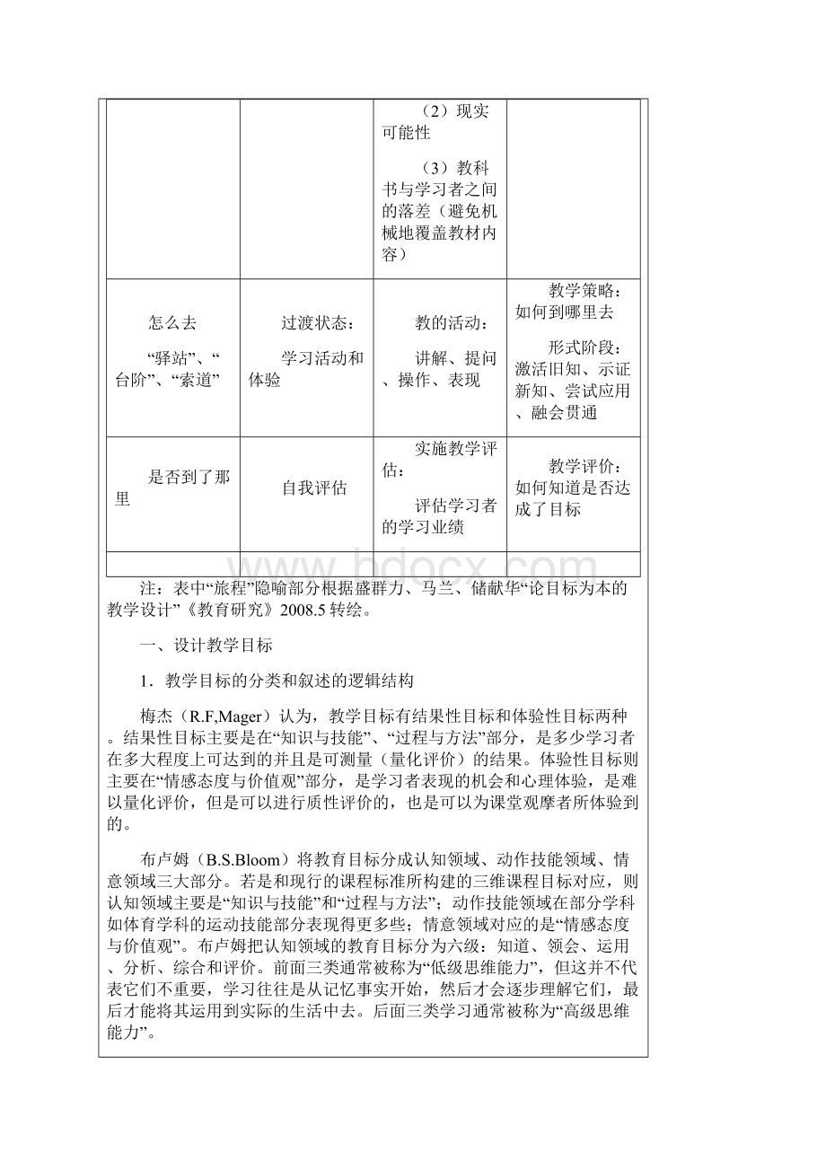 课堂教学的目标策略与评价的一致性.docx_第2页