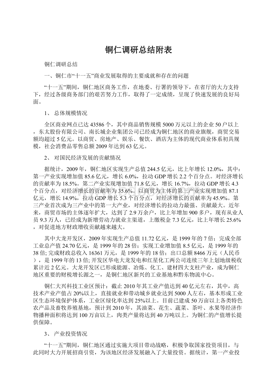 铜仁调研总结附表.docx_第1页