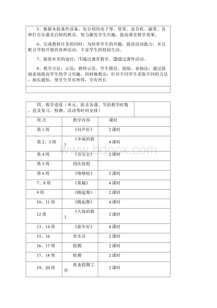 2新人音版二年级上册小学音乐教案全套.docx_第3页