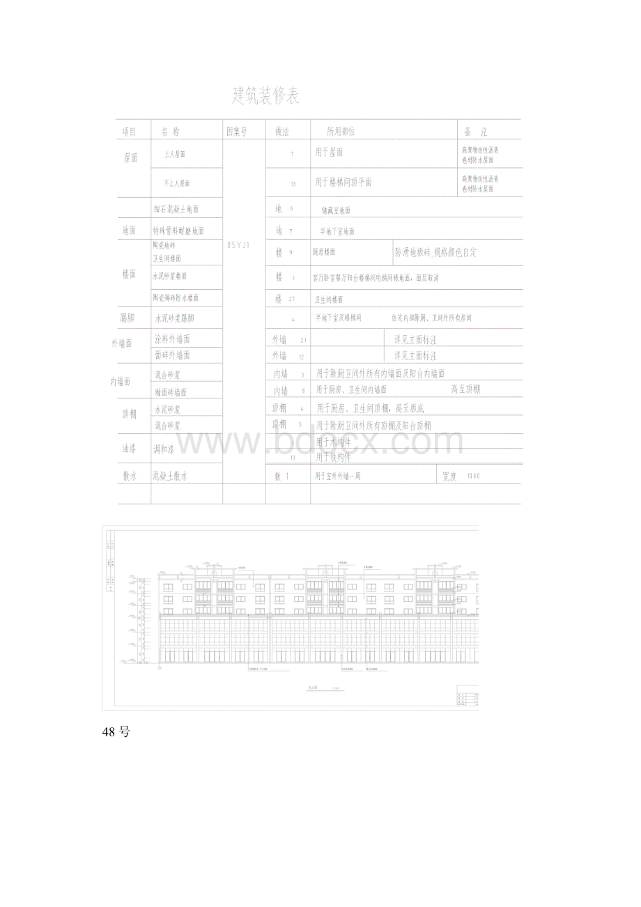 中达房地产建筑施工图.docx_第3页