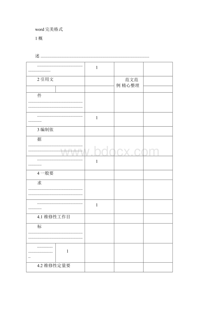 国军标B版六性大纲维修性大纲.docx_第2页