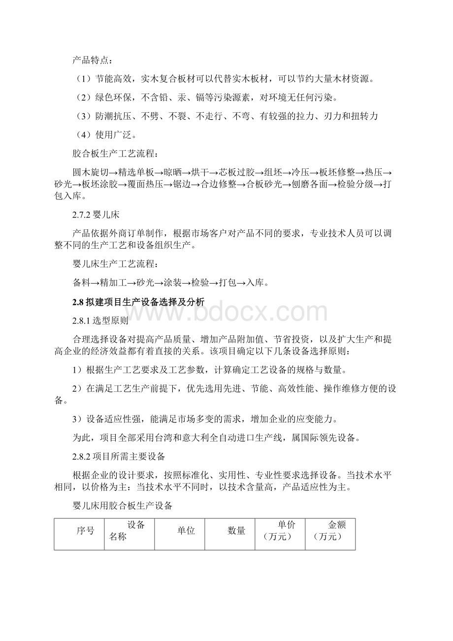 年产50万套婴儿床项目策划建议.docx_第3页