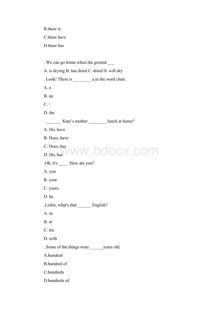 小升初六年级英语单选题练习题大全123.docx_第2页