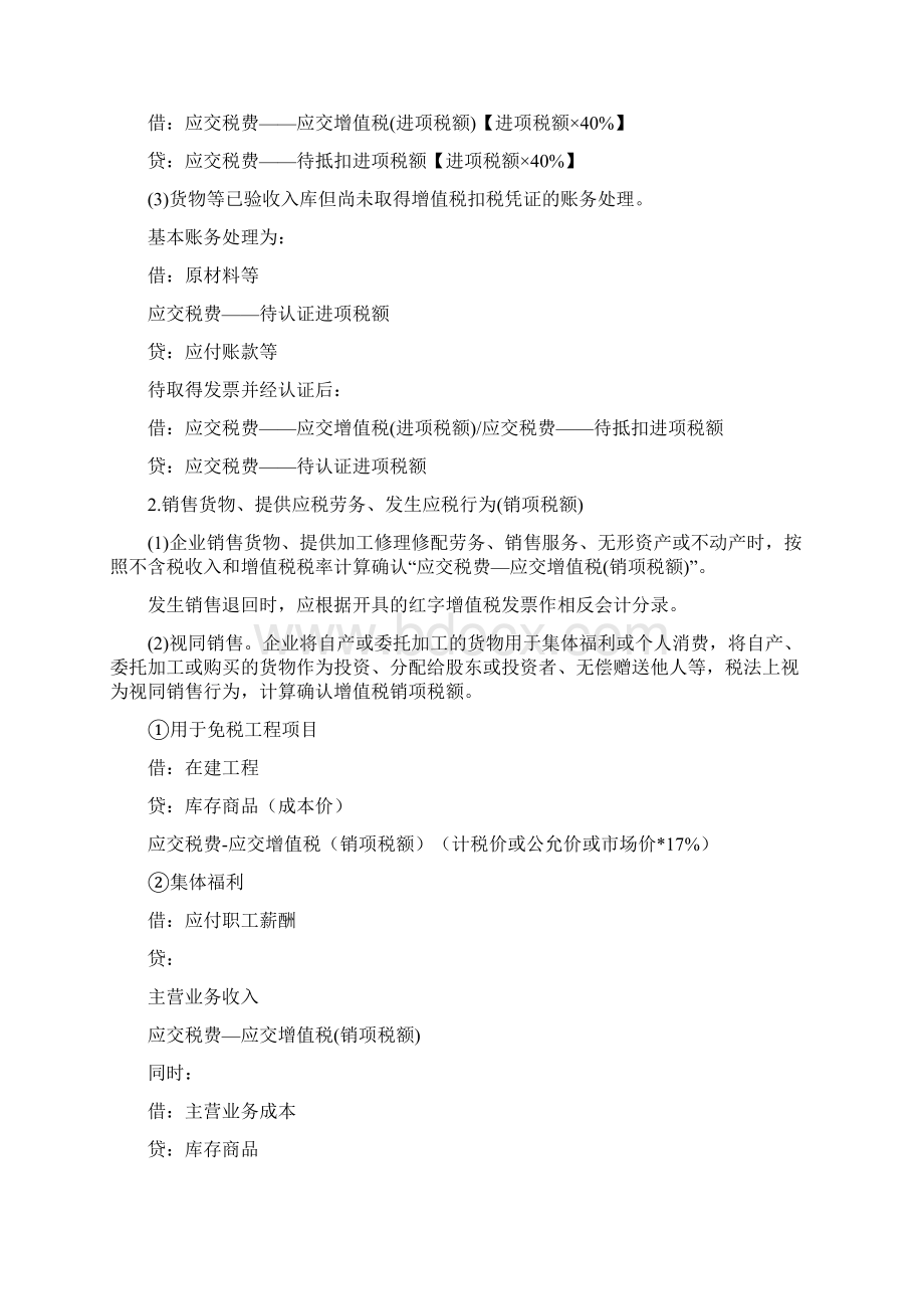 增值税常用会计处理分录是农产品怎么抵扣会计实务经验之谈.docx_第2页