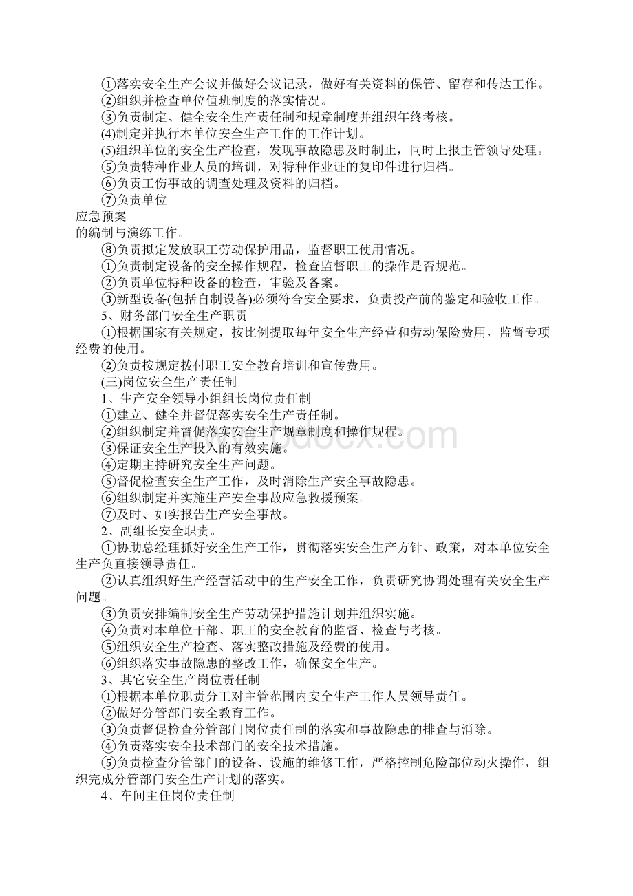 安全生产规章制度和操作规程.docx_第2页