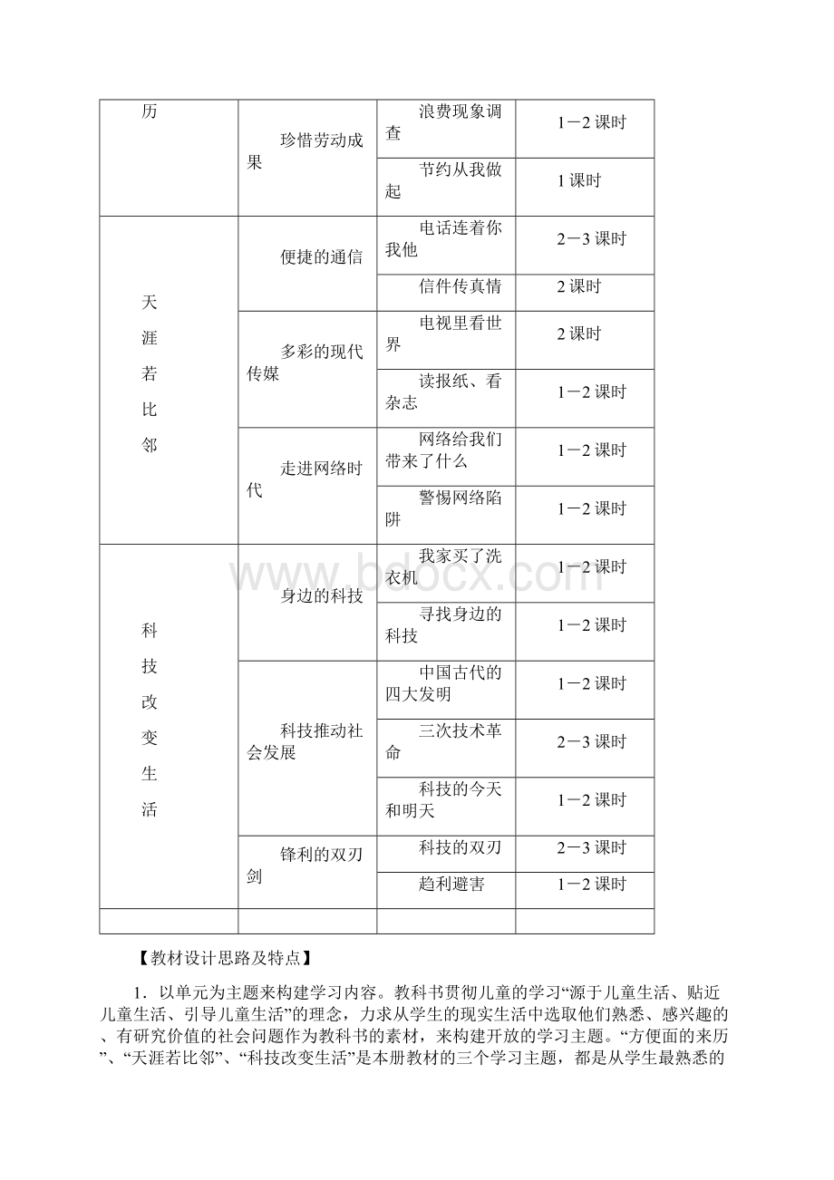 品社小学五年级上册全册教案Word文件下载.docx_第2页