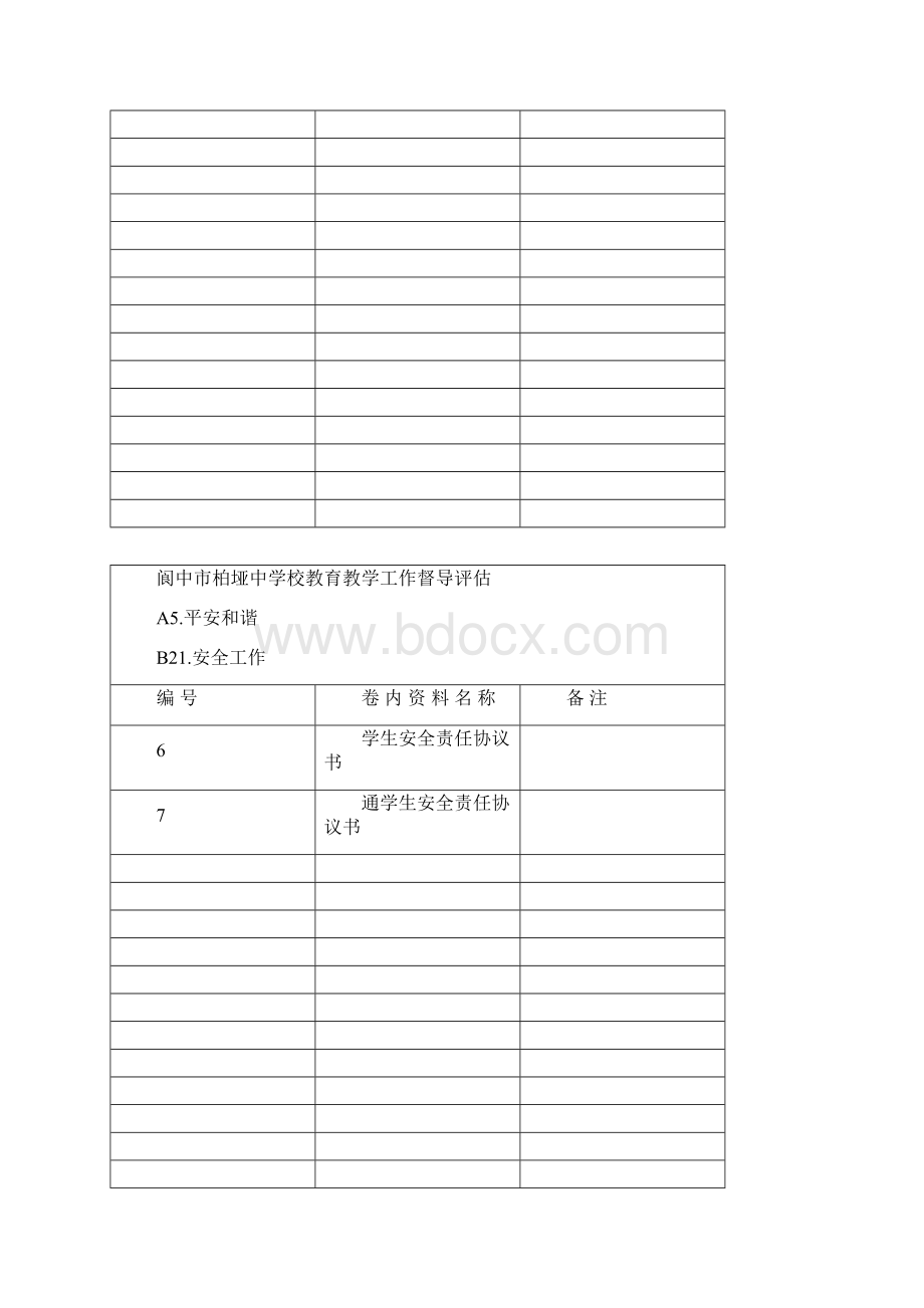 阆中市柏垭中学校教育工作资料盒封面.docx_第2页