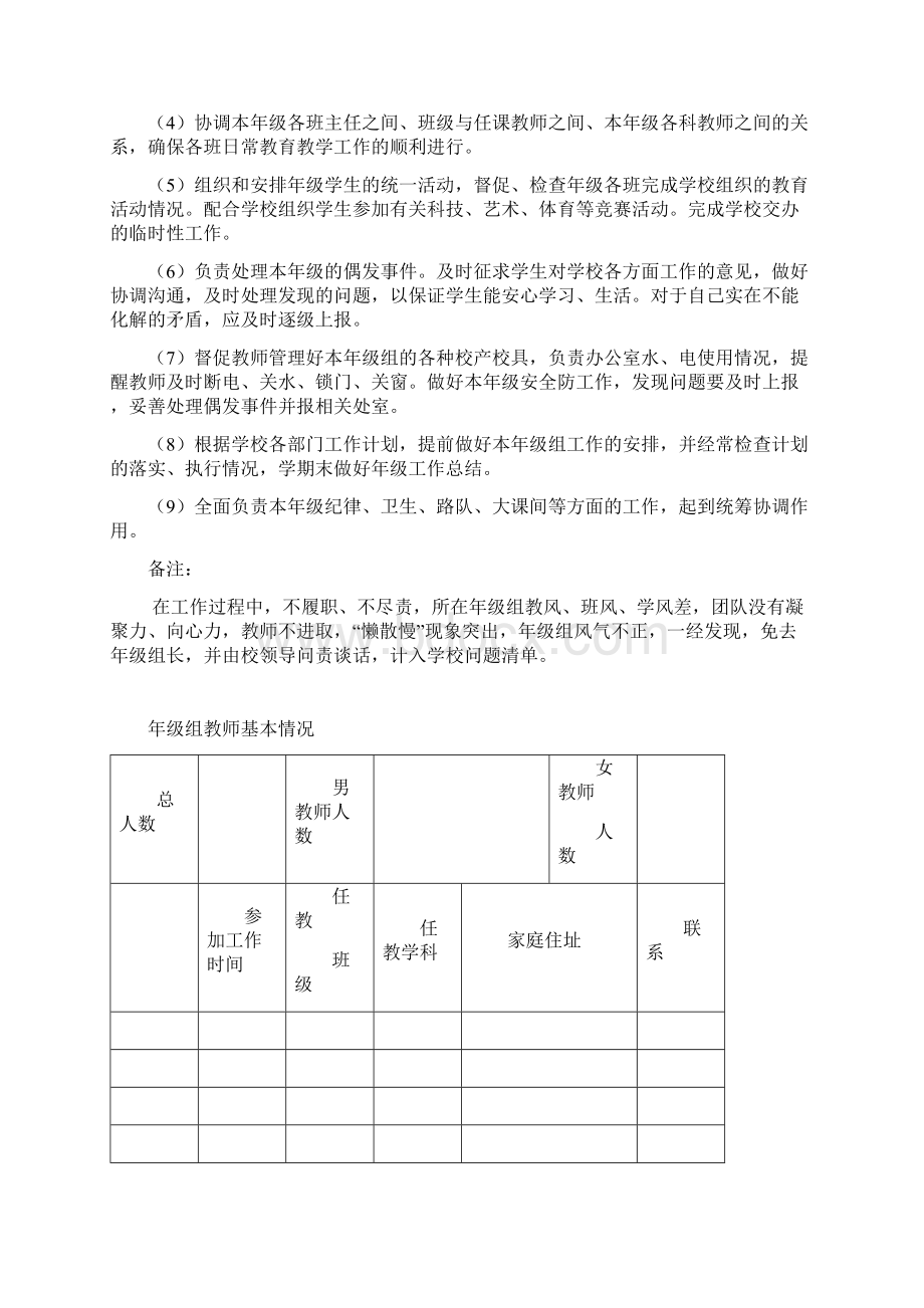 年级组长工作手册范本Word文档格式.docx_第2页