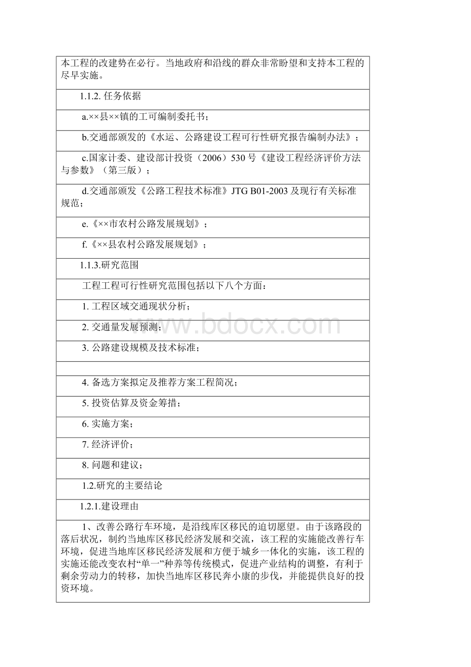 公路建设可行性研究报告范文.docx_第2页