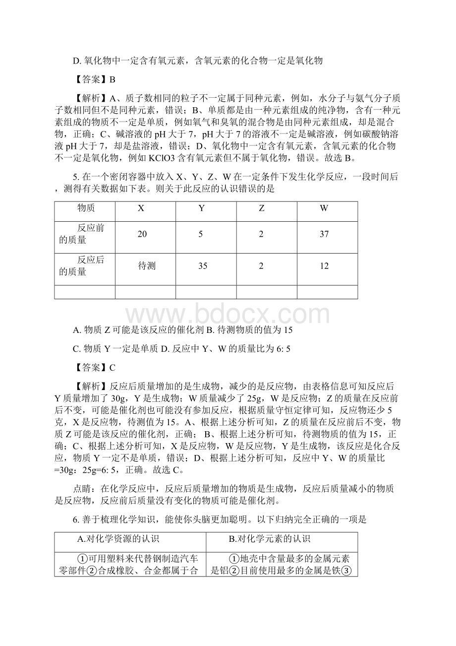 湖北省随州市中考化学试题解析版Word格式文档下载.docx_第3页