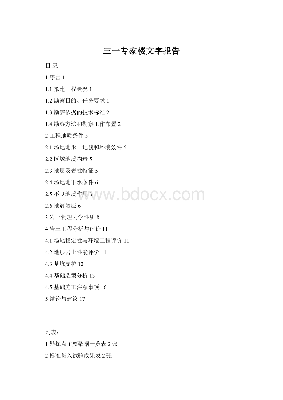 三一专家楼文字报告.docx_第1页