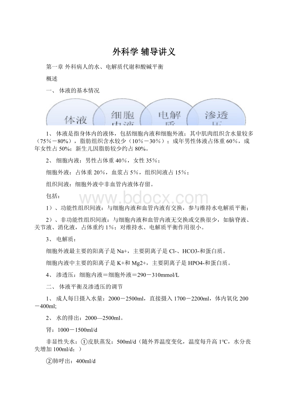 外科学辅导讲义.docx