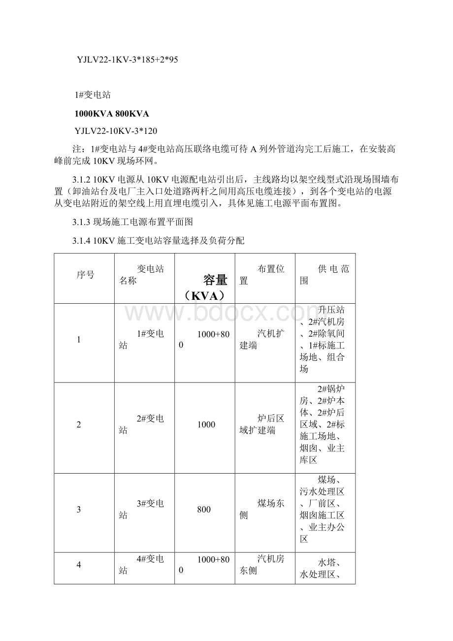 山西某电厂电气施工组织设计secretWord格式文档下载.docx_第3页