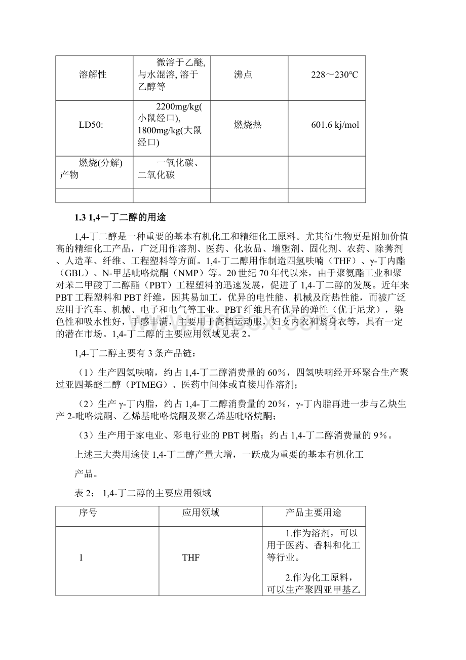 14丁二醇国内外生产消费情况Word格式文档下载.docx_第3页