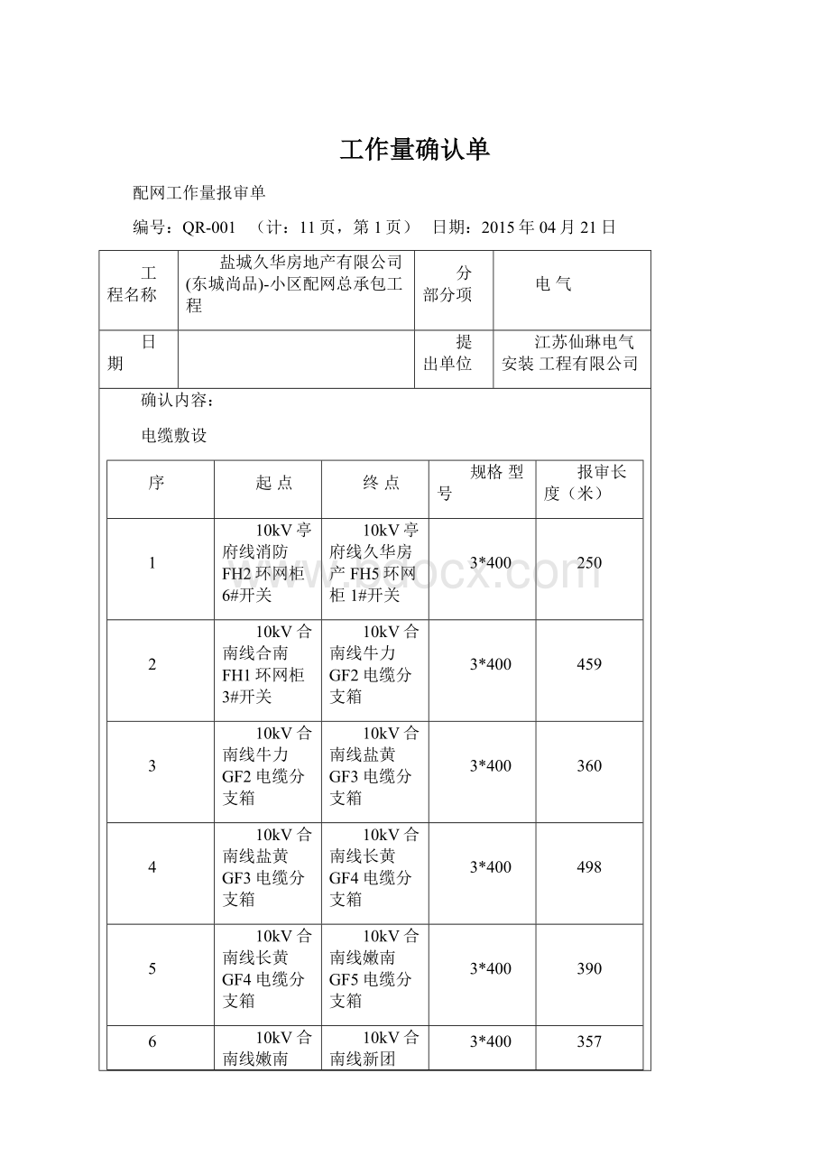 工作量确认单.docx