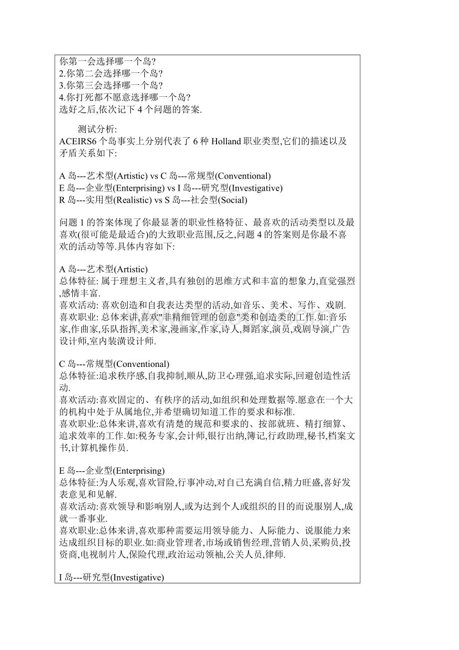 职业生涯规划三大主流工具分析及选择Word格式.docx_第2页