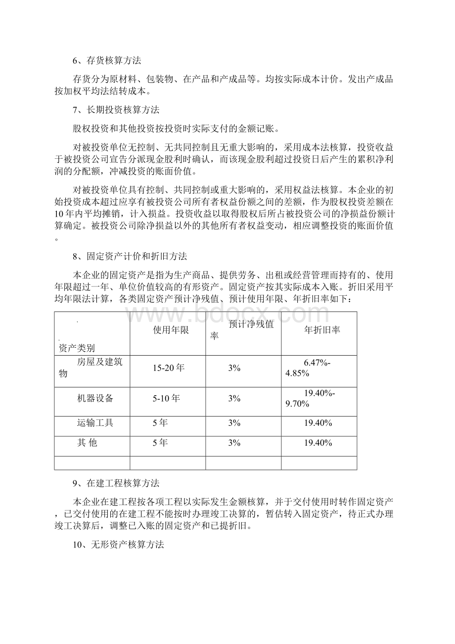 财务报表及附注实用模板汇总情况Word格式文档下载.docx_第2页